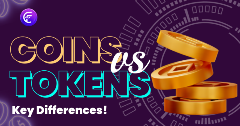Crypto coins vs tokens