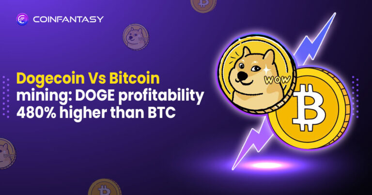 Dogecoin Vs Bitcoin Mining: DOGE Profitability 480% Higher Than BTC!