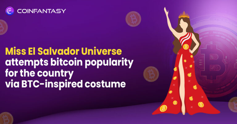 Miss El Salvador Universe Attempts Bitcoin Popularity For The Country Via BTC-Inspired Costume