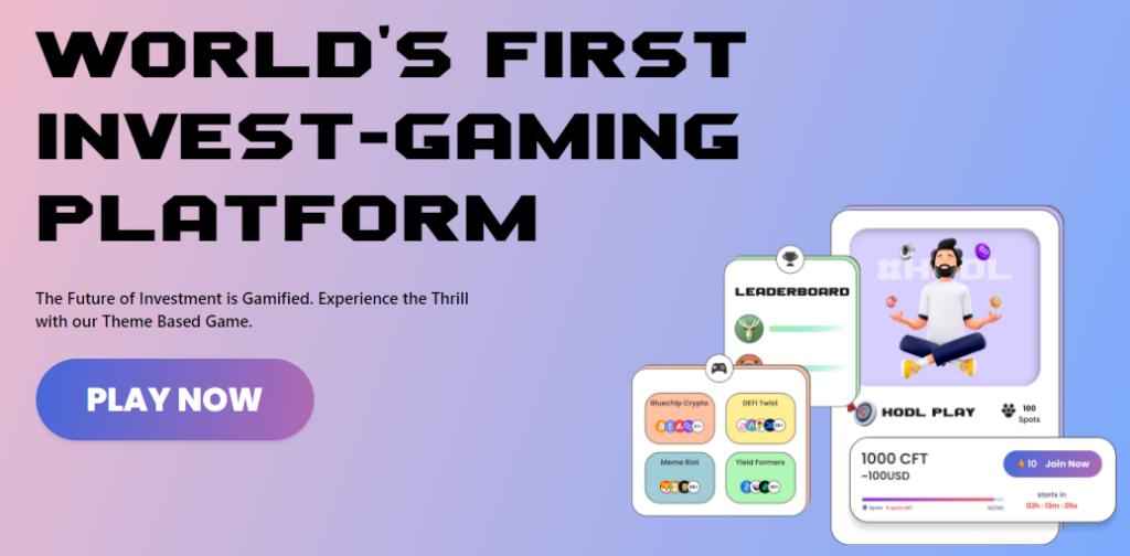 World's First Investment-gaming Platform 