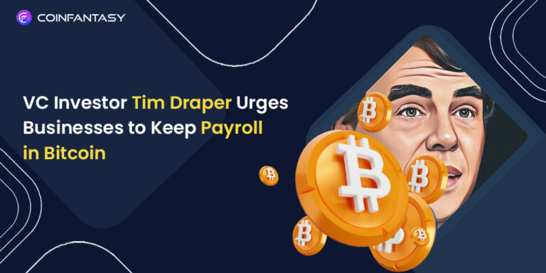 VC Investor Tim Draper Urges Businesses To Keep Payroll In Bitcoin
