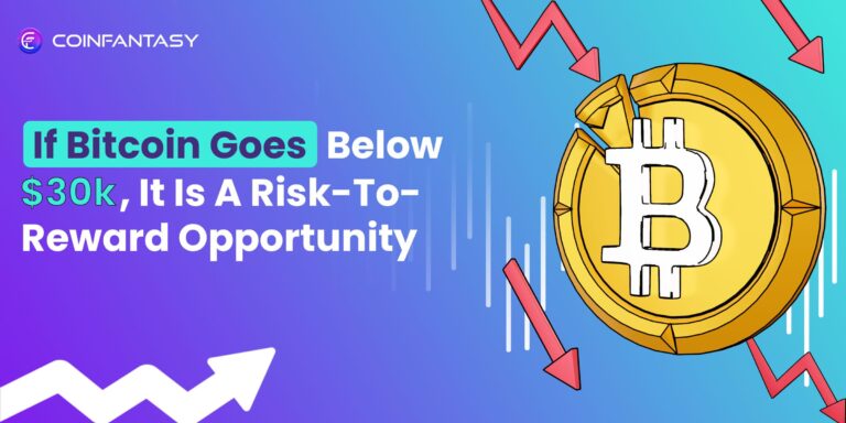 If Bitcoin Goes Below $30k, It Is A Risk-To-Reward Opportunity