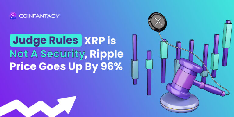 Judge Rules XRP is Not A Security, Ripple Price Goes Up By 96%