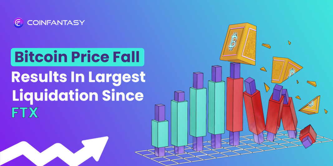 Bitcoin price fall