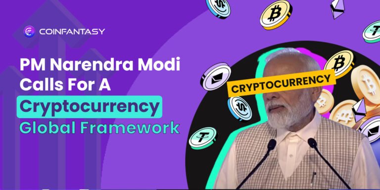 PM Narendra Modi Calls For A Cryptocurrency Global Framework