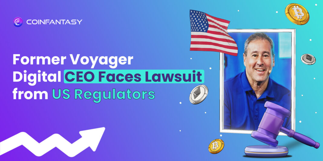 Former Voyager Digital CEO Faces Lawsuit